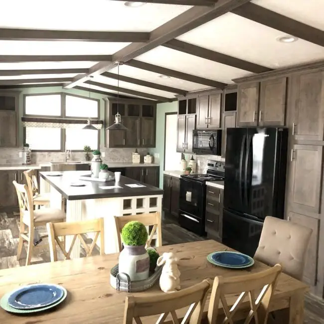 Cozy Farmhouse Kitchen Ambience