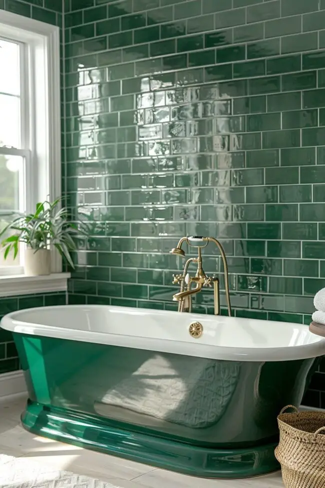 What Are the Best Emerald Green and Gold Bathroom Themes to Consider