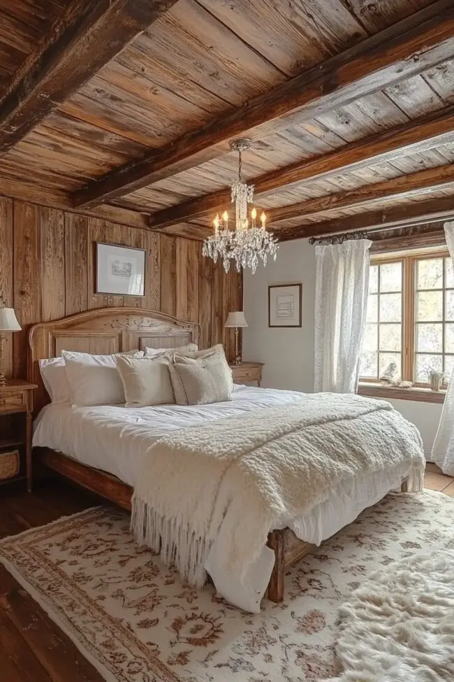 Charming Rustic Retreat for Bedrooms