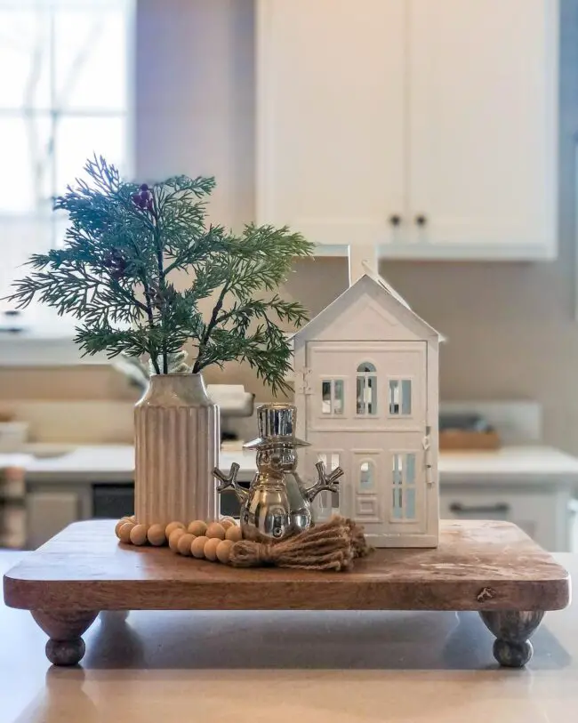 Festive Holiday Kitchen Display