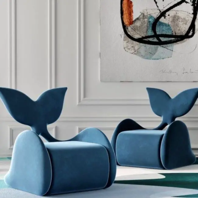 Whale of a Time Ocean-Inspired Lounge