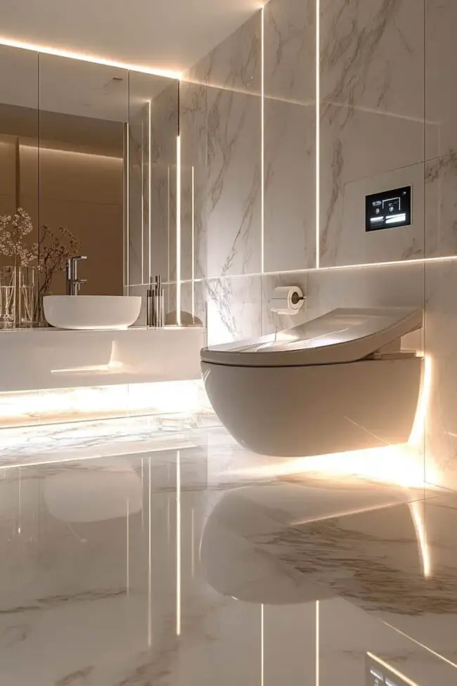 Sleek Contemporary Bathroom Design