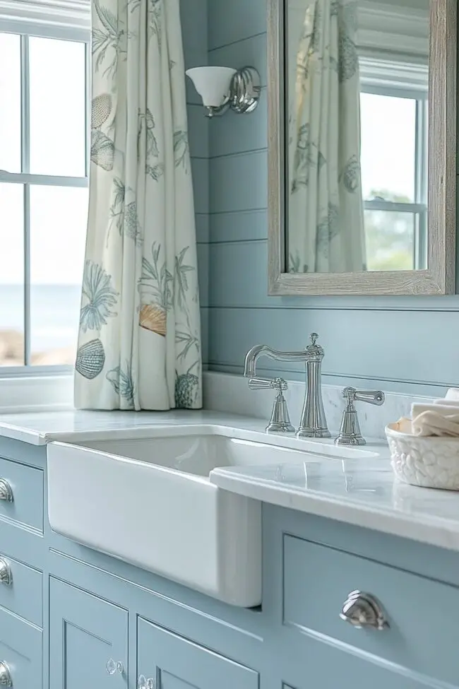 Coastal Farmhouse Sink Designs Unveiled