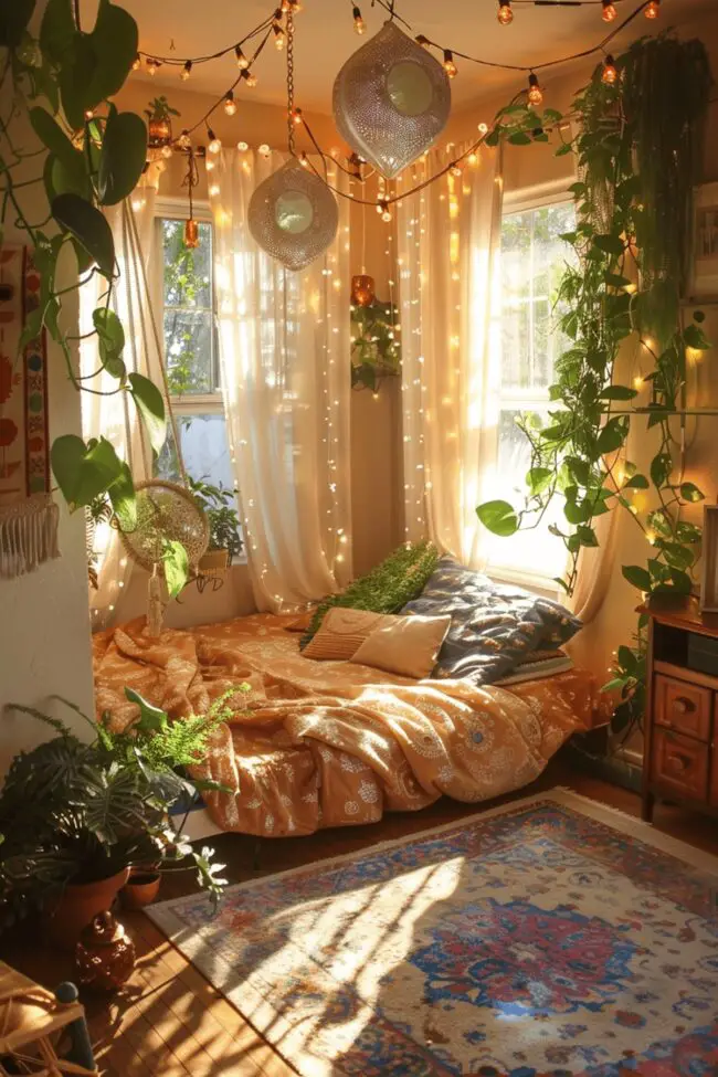 Eclectic Sunlit Oasis