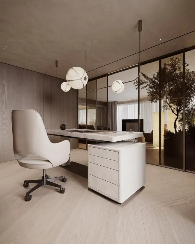 Monolithic Simplicity in Office Design