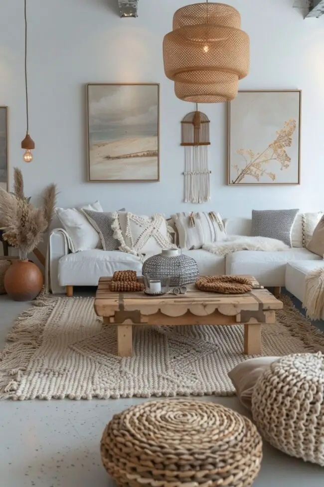 Chic Accents in Scandinavian Boho Spaces