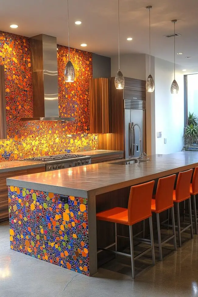 Contemporary Tile Designs for Kitchens