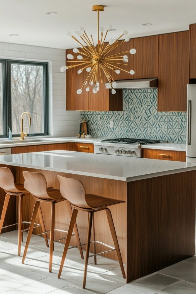 Chic Mid-Century Kitchen Design Ideas