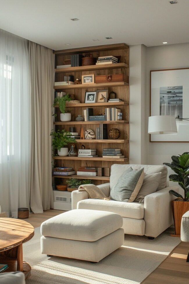 Smart Storage Solutions to Keep a Small Living Room Organized