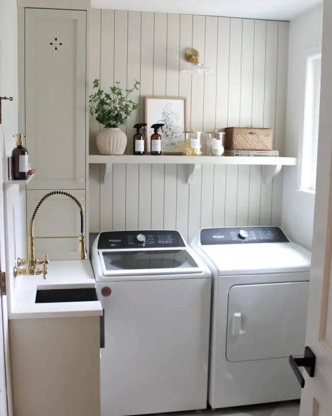 Classic Laundry with Vertical Storage