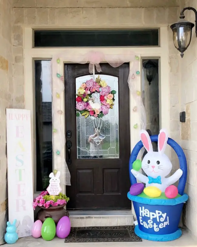 Whimsical Bunny and Egg Showcase