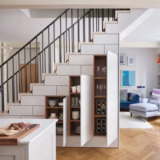 Modular Stair Storage