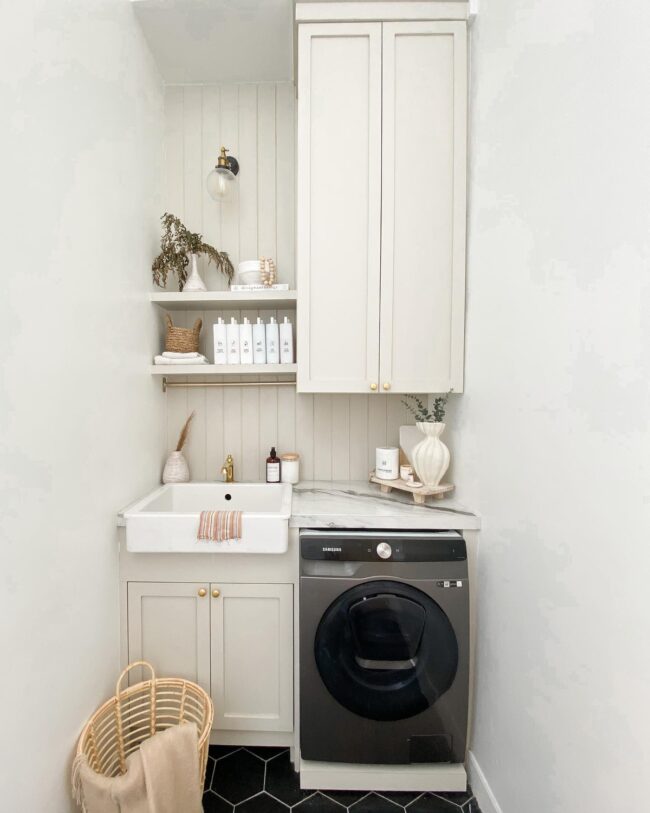 Compact Laundry with Smart Storage