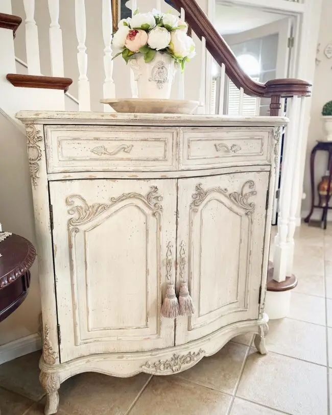 Ornate Hallway Decor with French Country Vibes