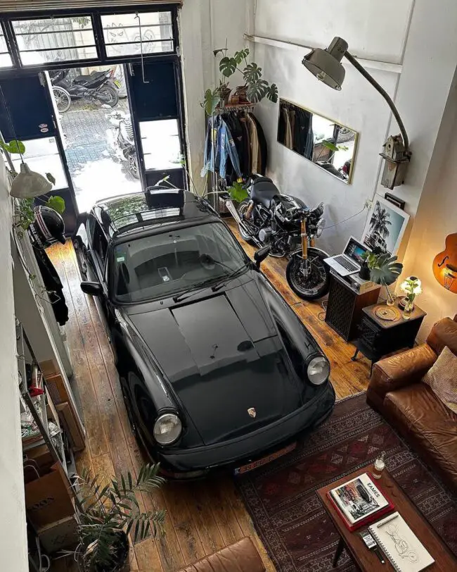 Bohemian Loft with an Automotive Edge