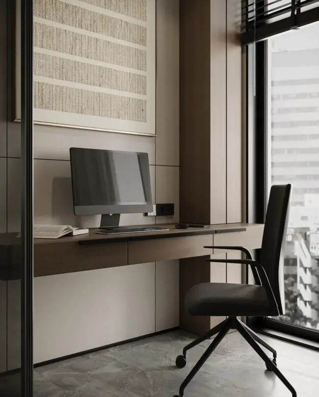 Sleek, Modern Workspace Setup