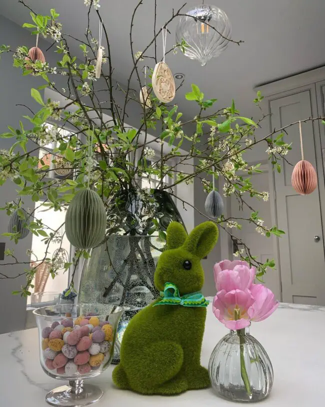 Charming Spring Bunny and Egg Showcase