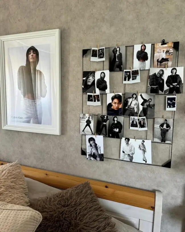 Fashion-Inspired Photo Grid Display