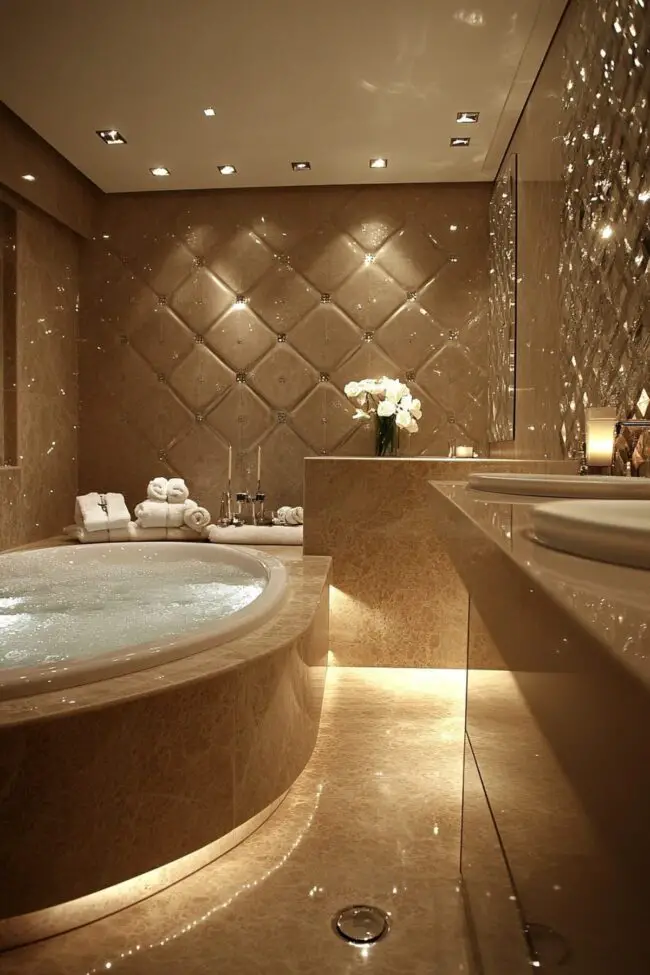 Diamond Spa with Art Deco Charm