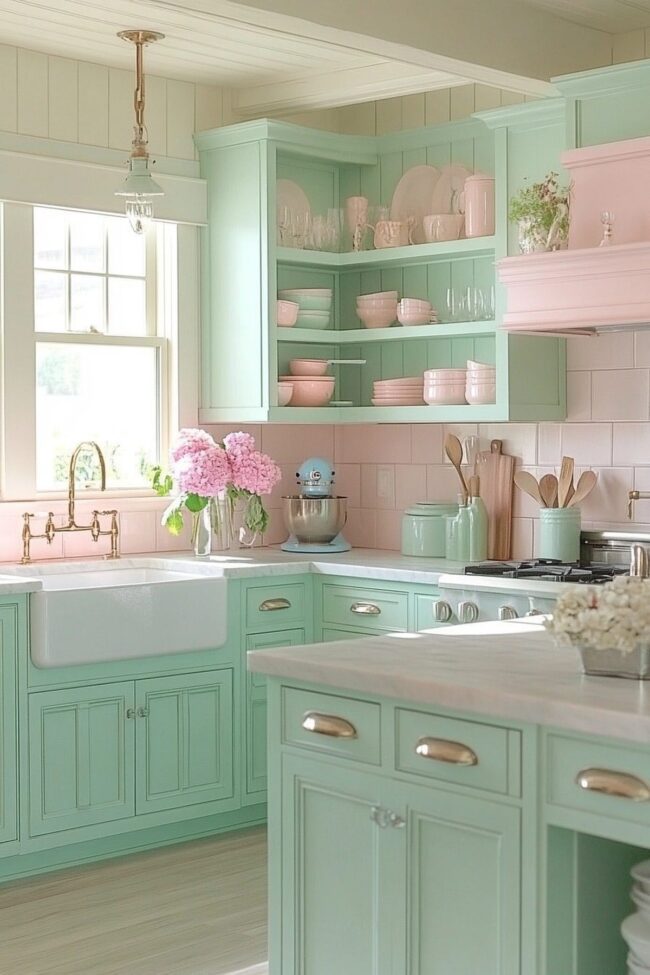 Soft Colorful Kitchen Inspiration