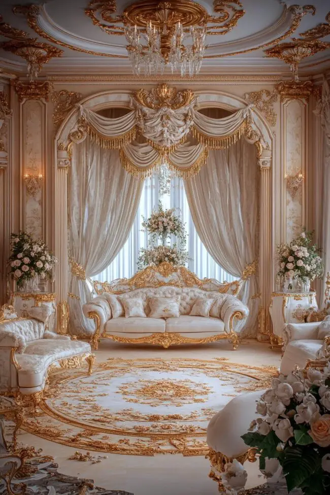 Charming Belle Epoque Gathering Space