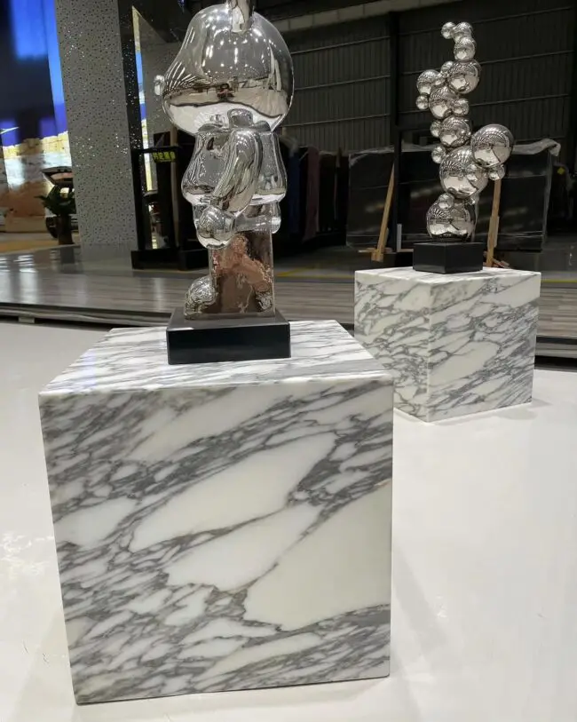 Contemporary Marble Art Display