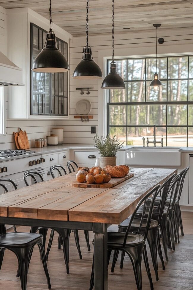 Industrial Farmhouse Style with Simplicity