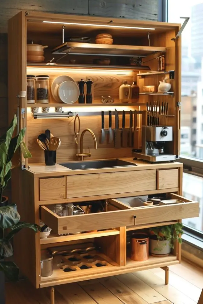 Space-Saving Kitchen Solutions