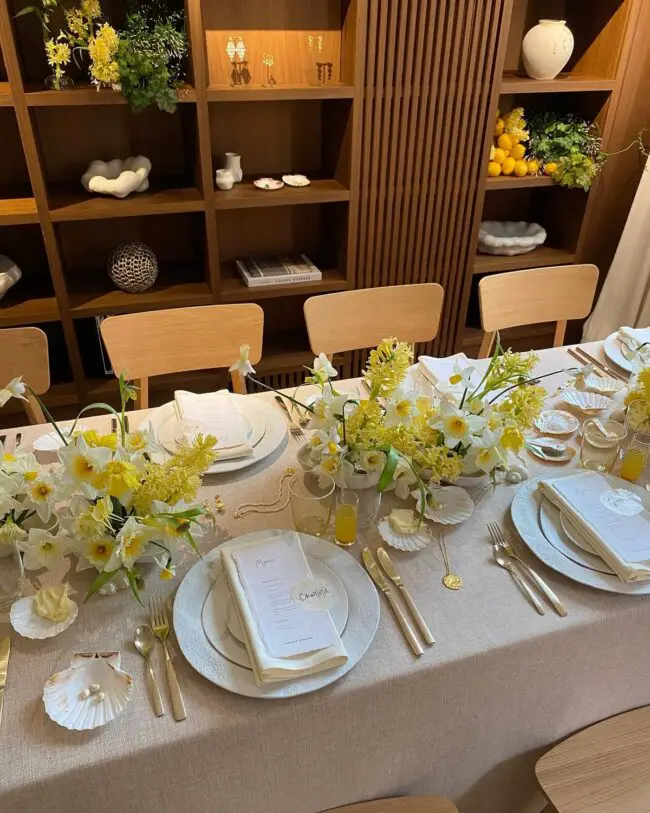 Timeless Yellow Floral Arrangement Masterpiece