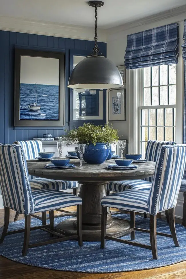 Nautical-Inspired Eating Spaces