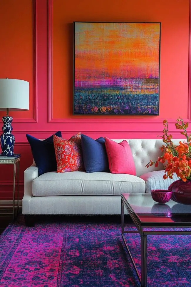 Coral Inspired Home Interior Design