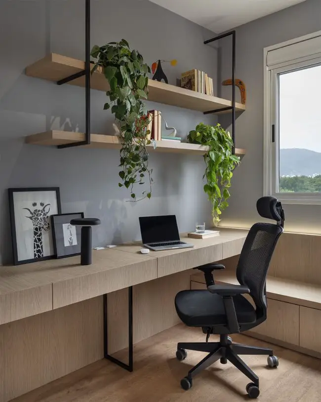 Contemporary Home Office Setup