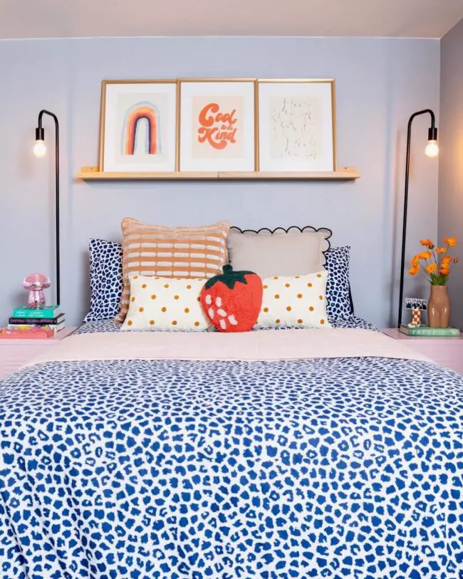 Fun and Colorful Bedroom Aesthetic