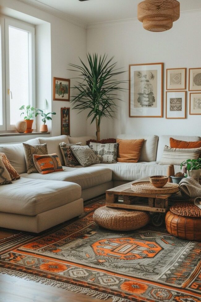 Stylish Scandinavian Boho Aesthetic