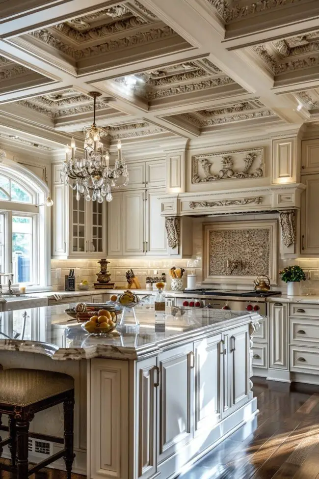 Luxurious Kitchens with Intricate Designs