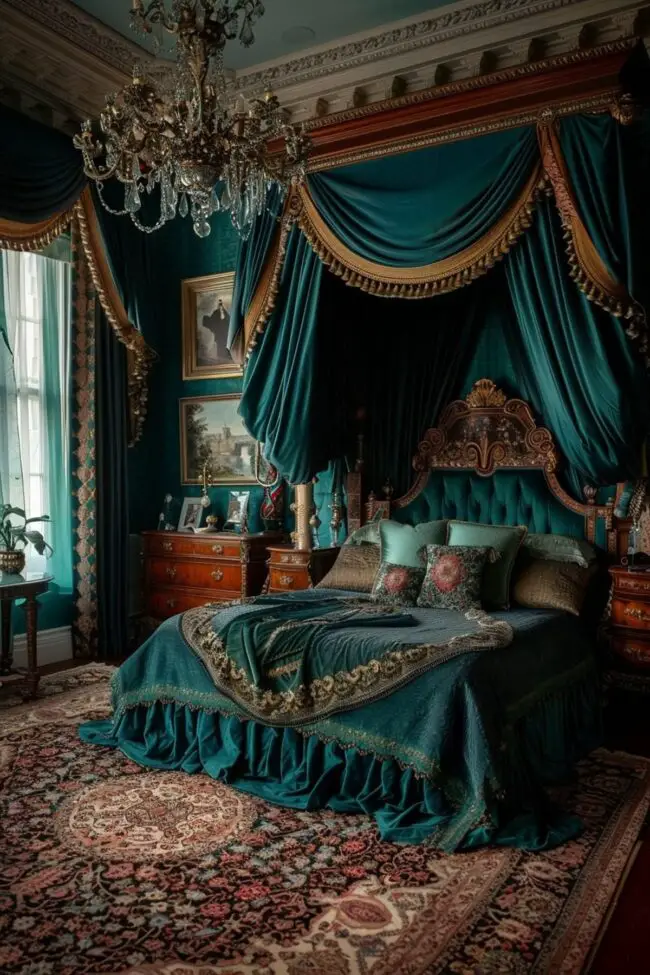 Regal Teal Wonderland