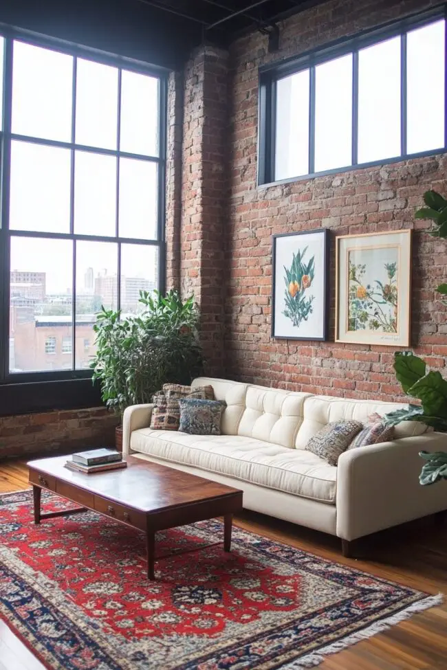 Retro Urban Loft Design Ideas