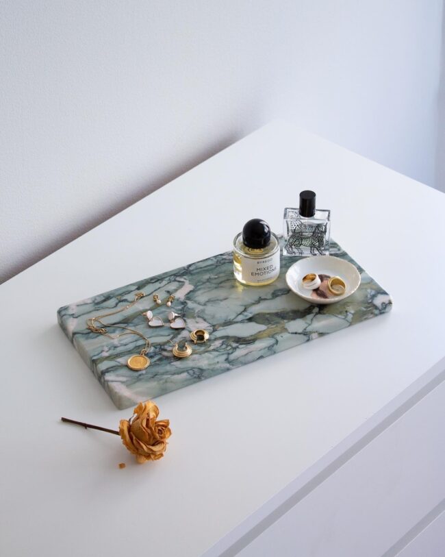 Elegant Marble Jewelry Dish