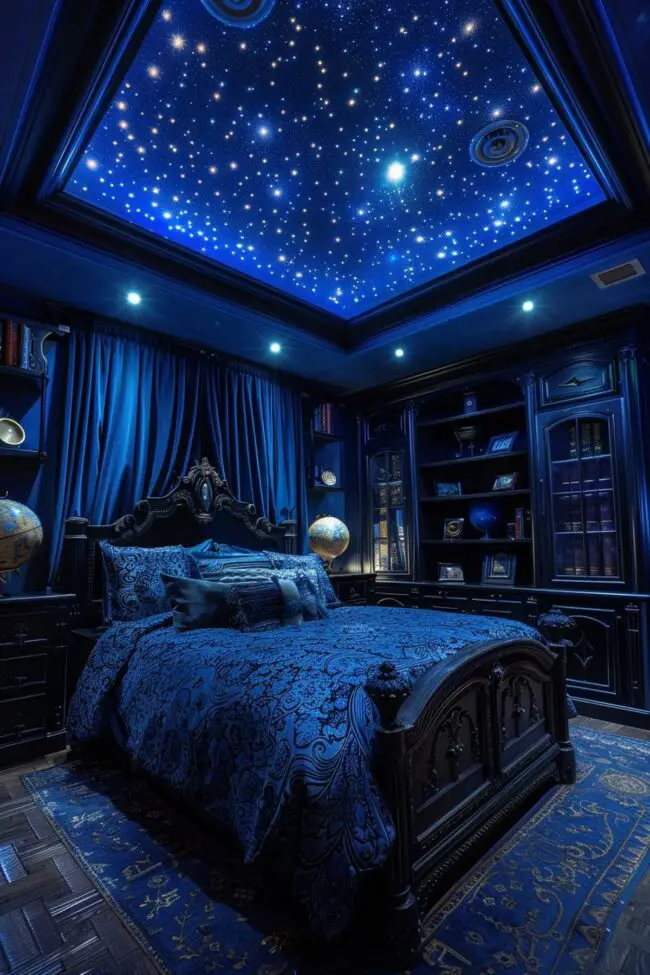 Choosing the Right Shade of Blue for Your Mystical Space