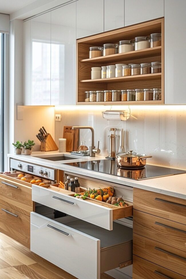 Efficient Solutions for Compact Kitchen Items