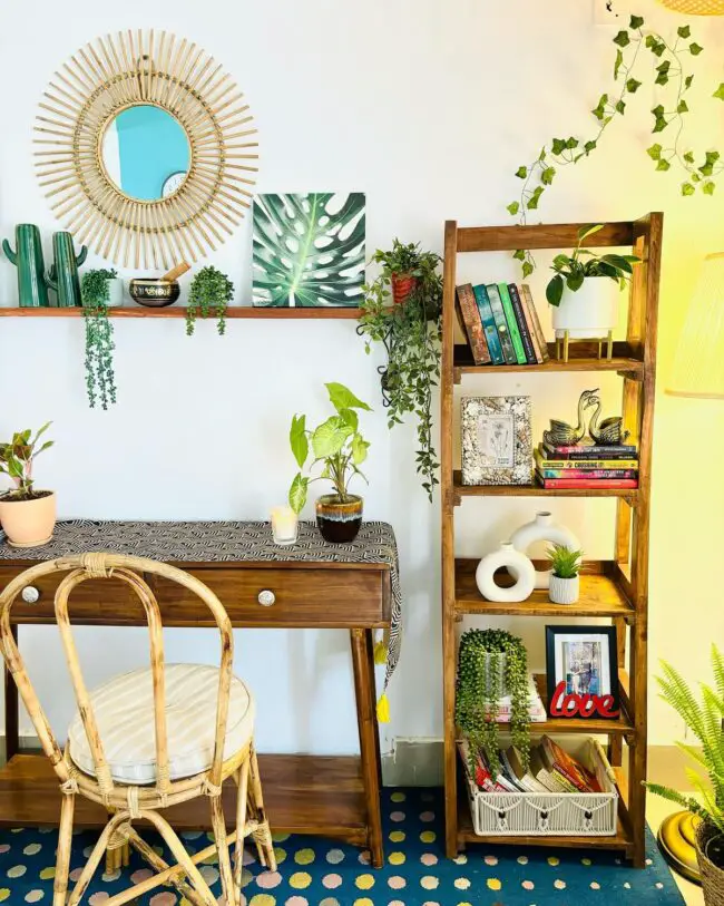 Cozy Boho Reading Nook