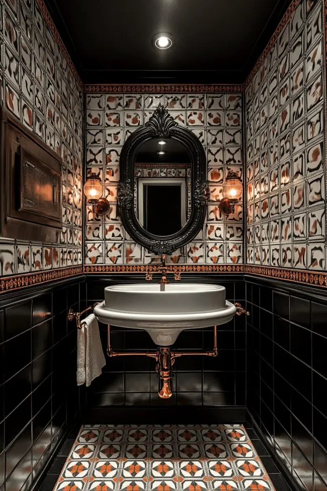 Best Color Palettes for an Art Deco Bathroom