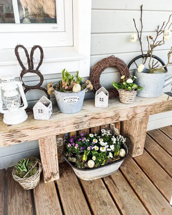 Porch Decor for Spring Bliss