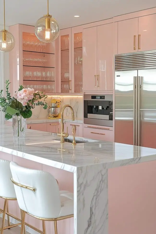 Sparkling Culinary Delights in Pink