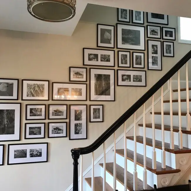 Staircase Collage of Memories