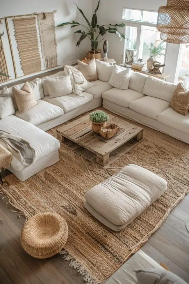 Key Elements of a Scandi Boho Living Room