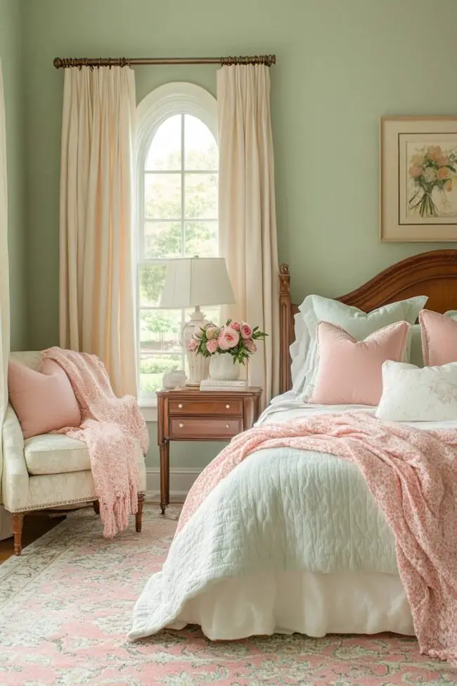 Celadon and Carnation Color Retreat