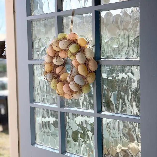 Charming Country Egg Wreath Design