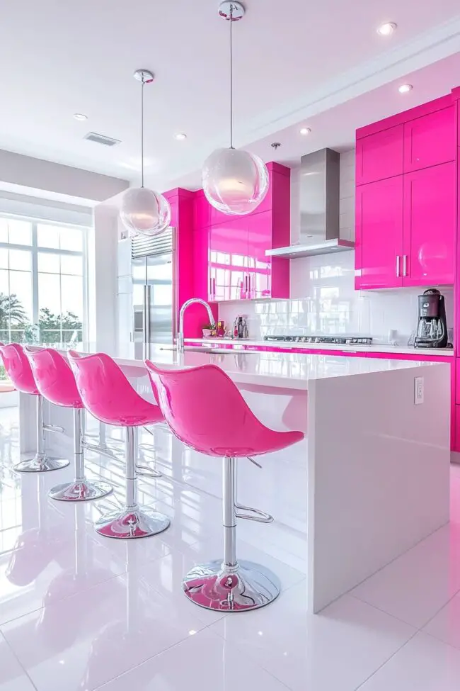 Flamingo-Themed Culinary Haven