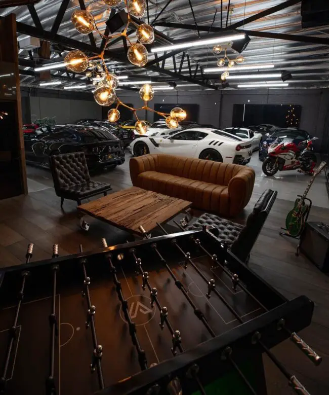 Industrial Automotive Gallery with Chic Design